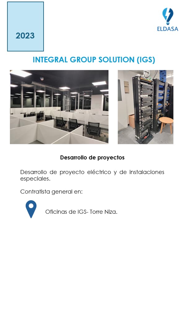 OFICINAS IGS- TORRE NIZA 2023