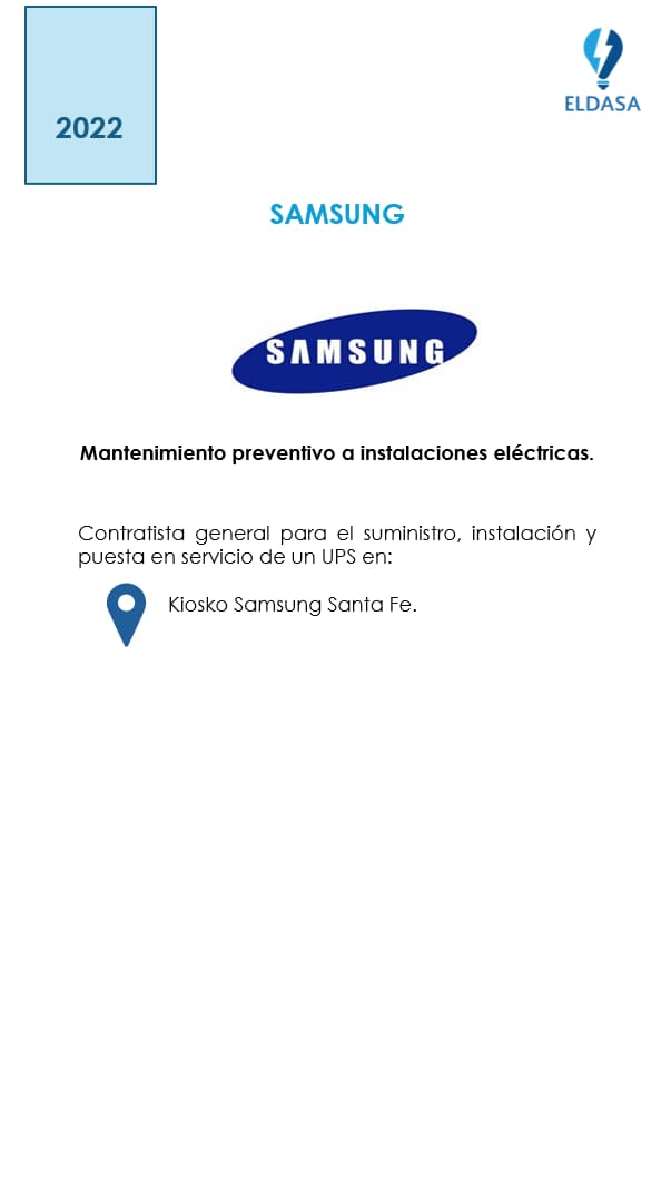 SAMSUNG 2022- ELDASA